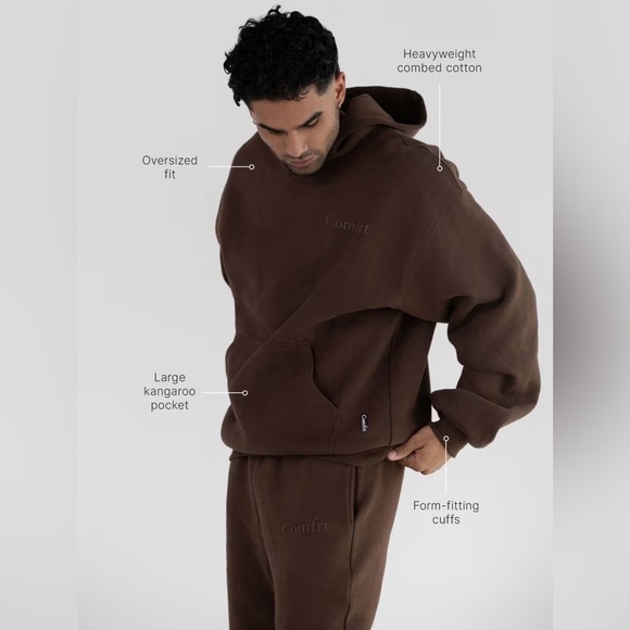 Comfrt Minimalist Hoodie Size Large NWOT - Picture 10 of 10